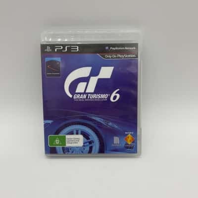 Gran Turismo 6 PlayStation 3 Video Game [B#05]