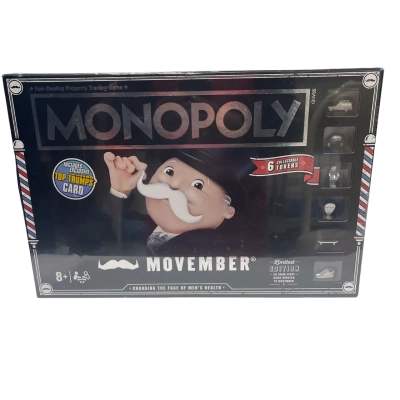 Monopoly Movember Edition BNIB 