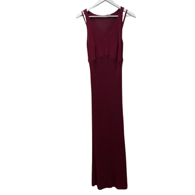 Country Road Womens Size M Maxi Dress Maroon 