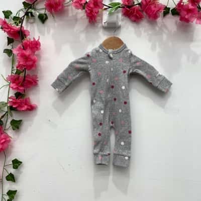 Country Road babyJumpsuit Grey / Pattern 