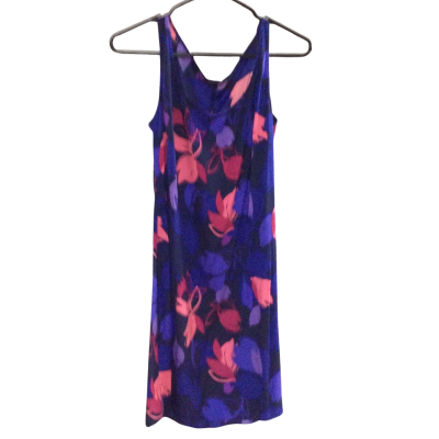  Womens  Size 10 Bodycon Dress Coral / Floral / Navy Blue / Pattern / Purple 