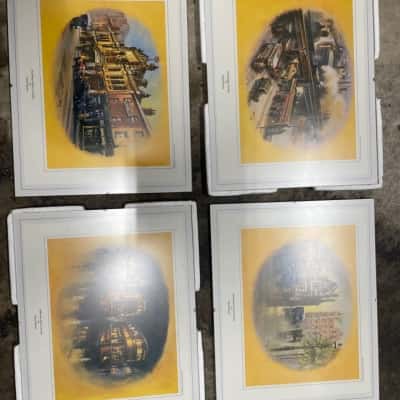 David Weston Leicester Print Set Of 4