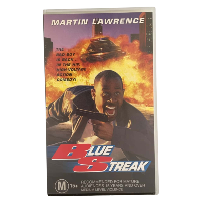 Blue Streak VHS Brand New, Still in Plastic Wrap