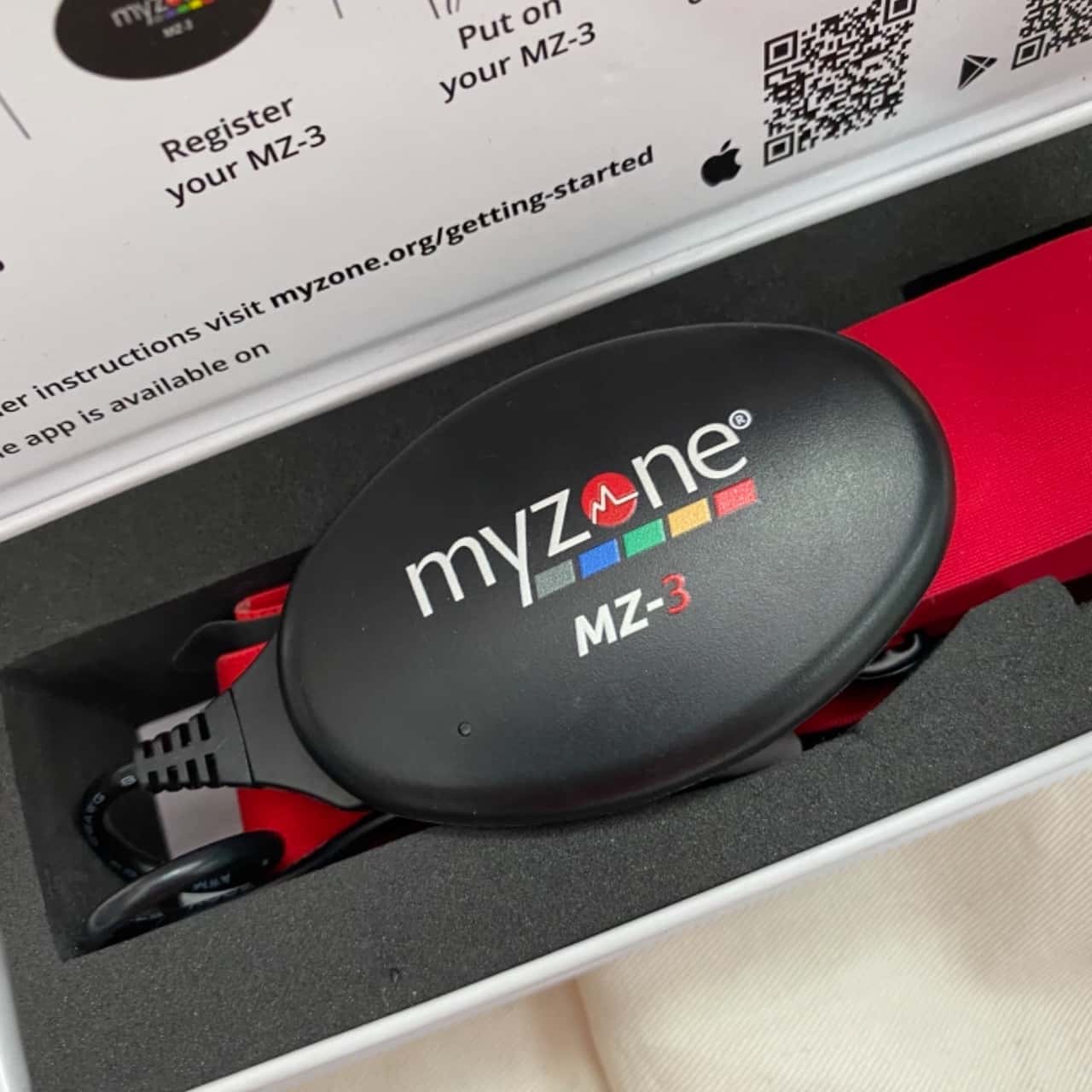 Myzone MZ 3 physical activity Chest Strap Heart Monitor (s)