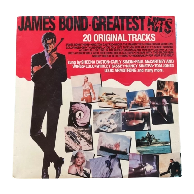 James Bond Greatest Hits - 20 Original Tracks Vintage 12” Vinyl Album