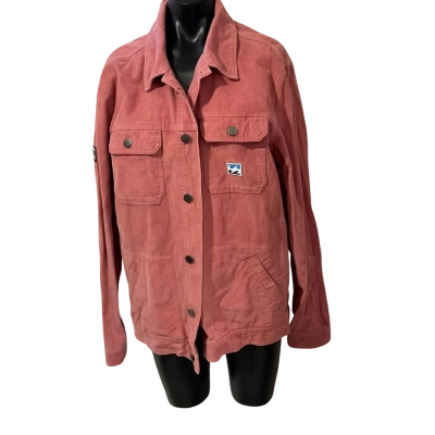 Billabong Womens  Size XL Open Jacket Coral 