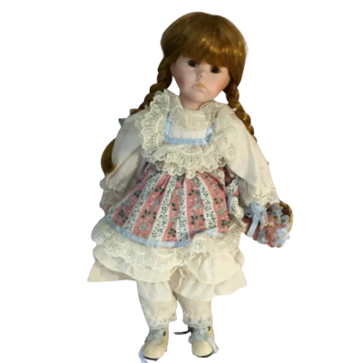 Porcelain Doll Approx 42 x 21cm