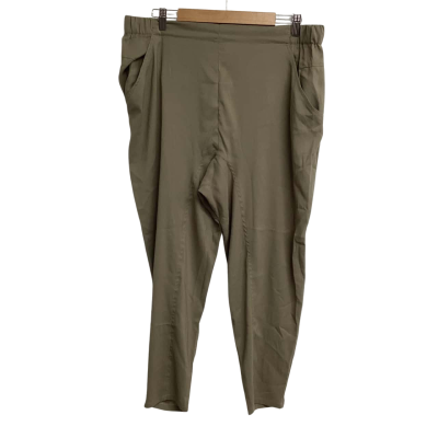 Witchery Womens  Size 16 Cropped Pants Elastic Waist 