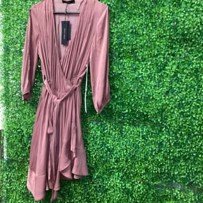 Decjuba Womens  Size 8 Cocktail Dress Pink  