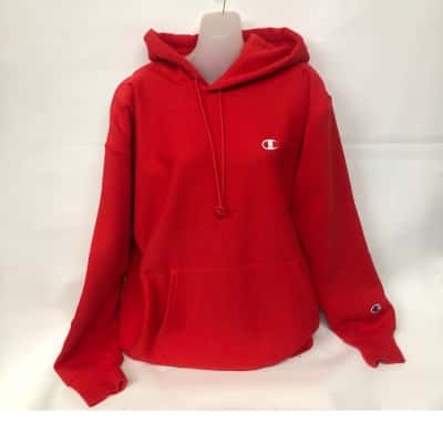 Champion Mens  Size XL Hoodie Red 