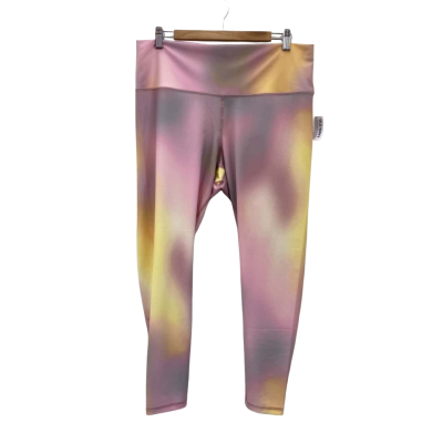 Old Navy Womens  Size XL Leggings  Pink  / Yellow / Blue