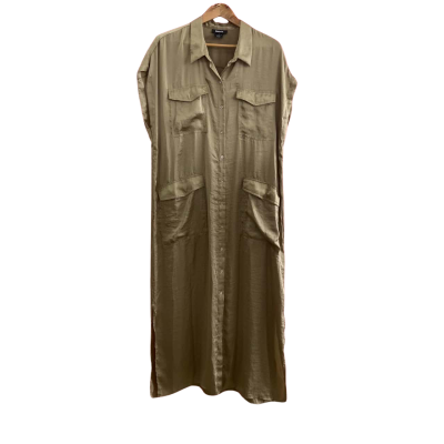 DKNY Womens  Size XL Maxi Shirt Dress