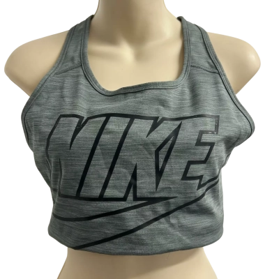 Nike Womens Size L Grey Sports Bra