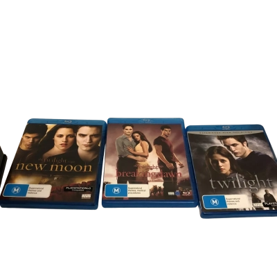 Twighlight Blu-rays x3