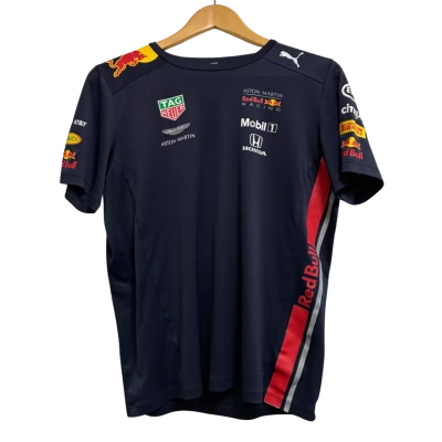 Puma, Kids, Size XL, navy blue branded T-shirt