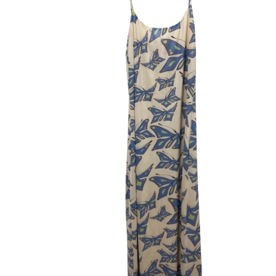  Womens  Size 8 Casual Dress Blue / Nude / Pattern / Purple / Yellow 