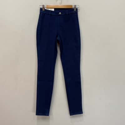 Uniqlo Womens  Size S Ultra Stretch Leggings Blue 