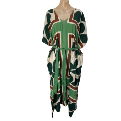 Commonry  Womens  One Size Green dress 