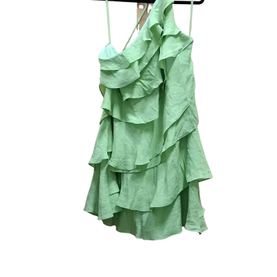 Billy J Womens  Size 14 Mini Dress Green 