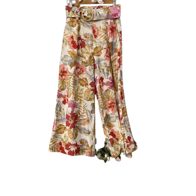 Sheike Womens  Size 6 Wide Leg Pants Floral 