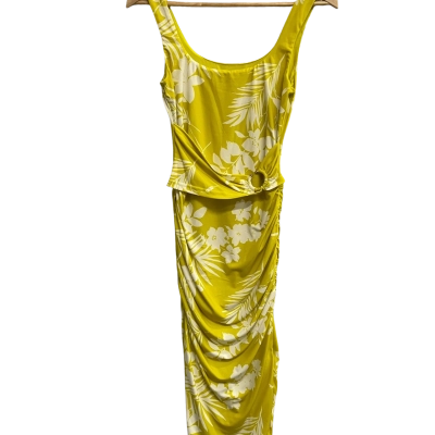 Fresh Soul Womens  Size 8 Bodycon Dress Yellow 