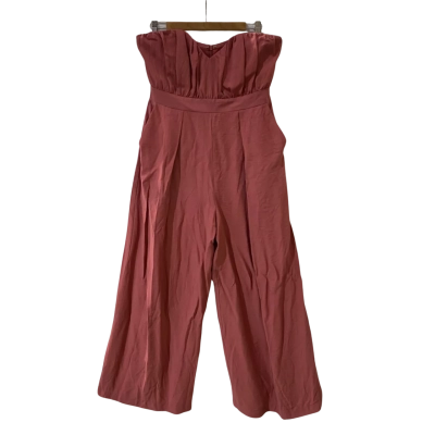 Sheike Womens  Size 12 Sleeveless Jumpsuit Terracotta