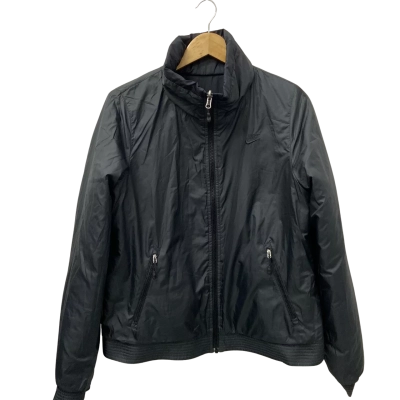 Nike Mens Size L Reversible Winter Jacket Black  