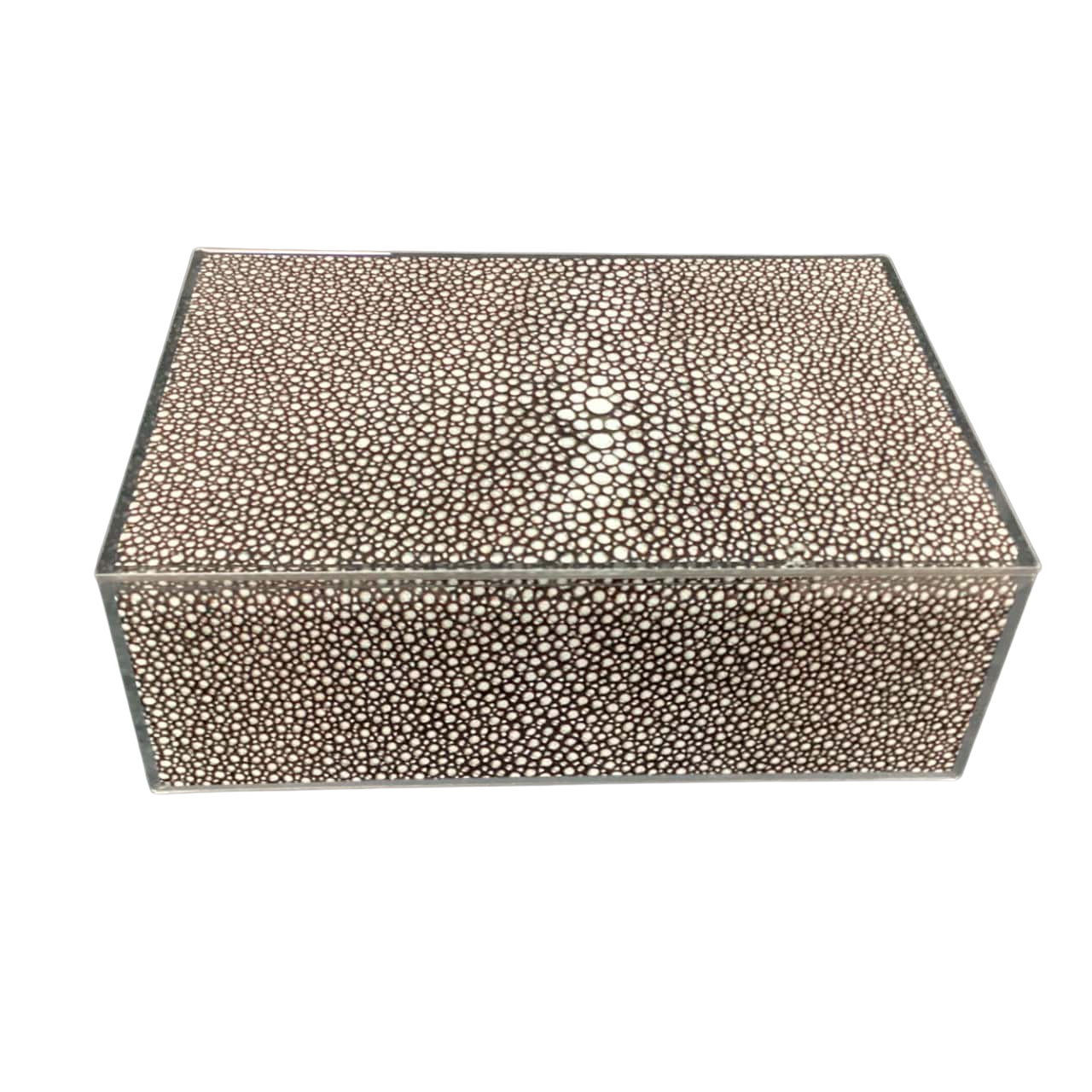 Decorative Bevelled Glass Trinket Box Large(s)