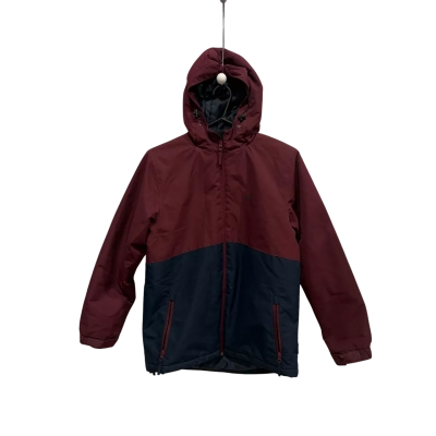  Kids 37 Degrees South Maroon and Navy Blue Jacket Size 16