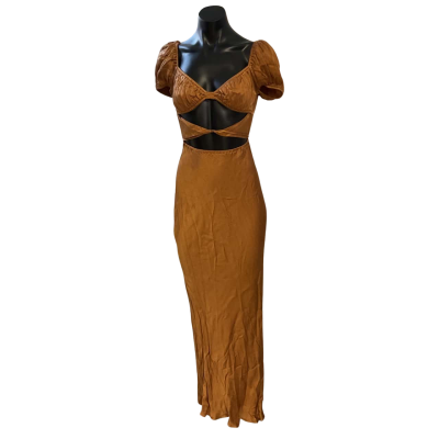 VRG GRL  Womens  Size 6 Cocktail Dress Brown 