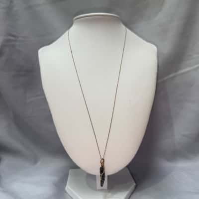 925 Gold Plated Crystal Necklace 