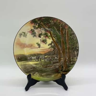Vintage 'Royal Doulton' Woodcutter Display Plate [B#20]