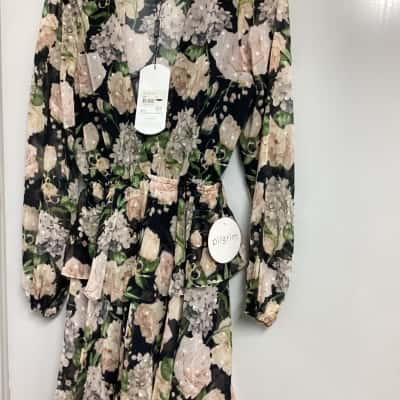 Womens  Size 8 Mini Dress Floral 