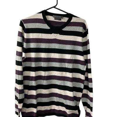 Sportscraft Mens  Size S Crew Neck Jumper Multicoloured / Striped 