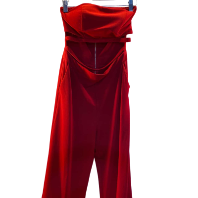 Whyte Valentyne Womens  Size 8 Red jumpsuit 