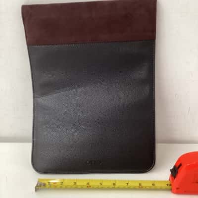  Unisex Otto laptop case/sleeve  Black  / Brown 