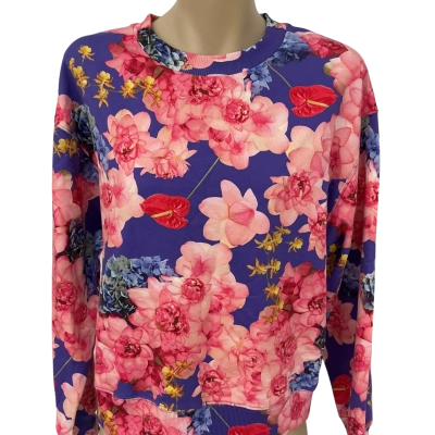 Gorman Hattie Lotus Womens Sweater Size 6 Floral / Pink  | Brand New | RRP $169
