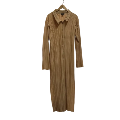 Pretty Little Thing Womens Cardigan Dress Size 16 Brown 