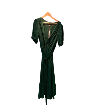 Forever New Womens  Size 16 Maxi Dress Green 
