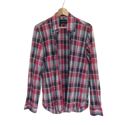 Daniel Hechter Mens  Size M Long Sleeve Shirt Checked / Pattern 