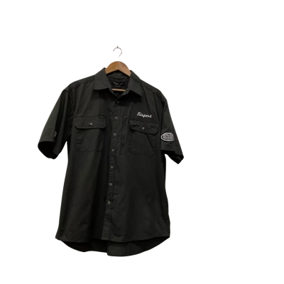 Ringers western  Mens  Size L Short Sleeve Shirt Khaki 