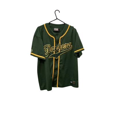 Men’s NFL Shop Packers  Size XL Short Sleeve Shirt Green / White / Yellow 