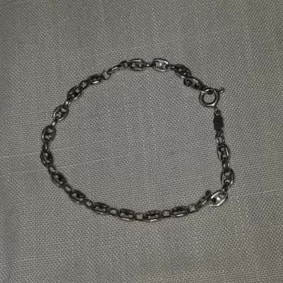  Silver 925 Unoaerre Coffee Bean Link Bracelet