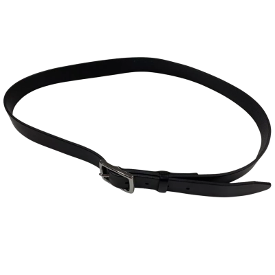 rag & bone Womens Size L Black Leather Belt 