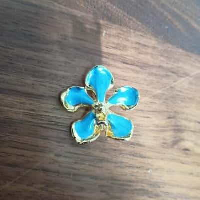 Dipped Orchid Brooch / Pendant