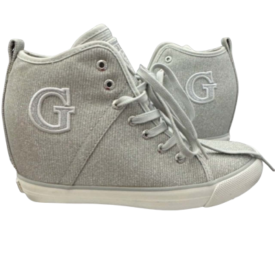 Guess Womens  Size 38 Silver  ankle boot