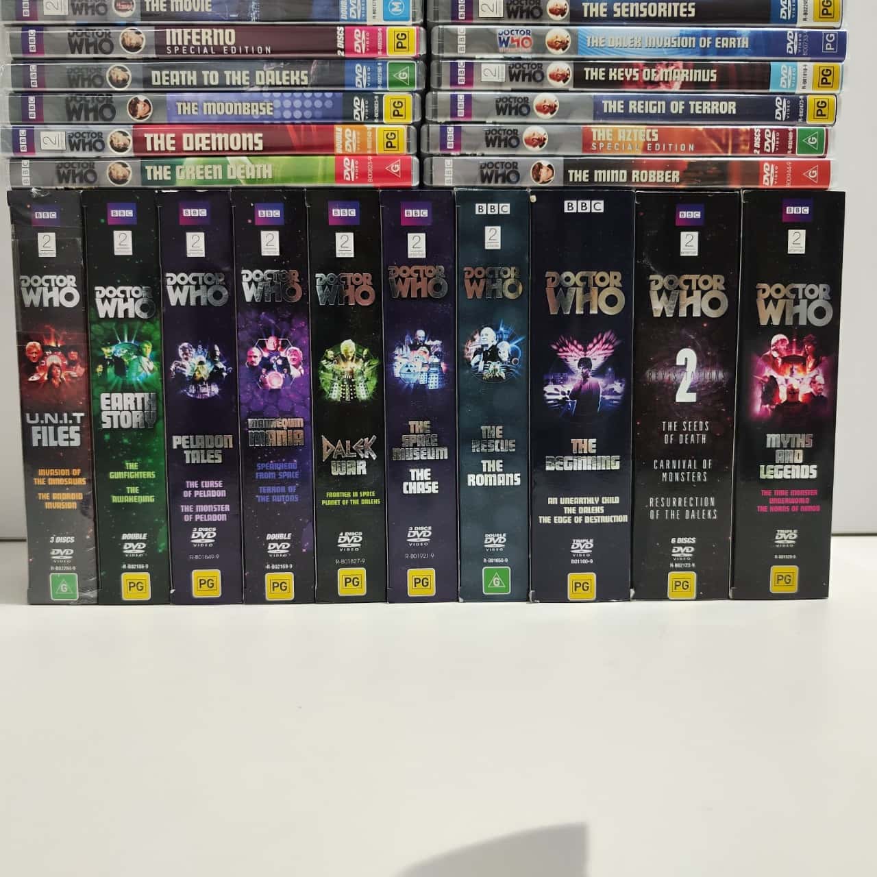 Doctor Who Mega Set DVDs (s)