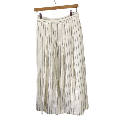 S’Max Mara Womens  Size M Maxi Skirt Blue / Cream 