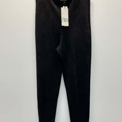 Zara Womens  Size M Casual Pants Black  
