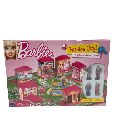 Barbie fashion city board game new